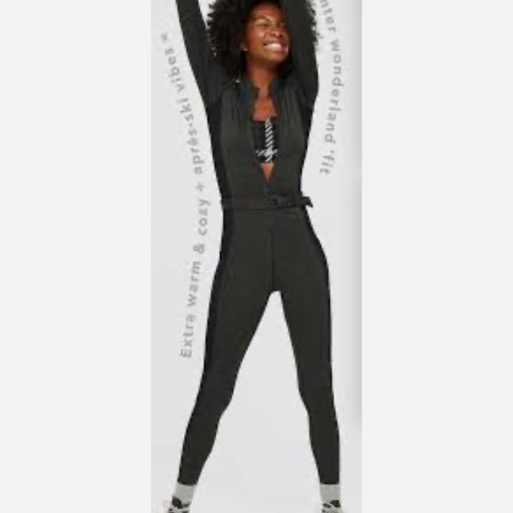 🎉host pick 🎉Aerie chillside warm up base layer jumpsuit - Picture 3 of 5